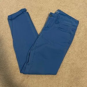 LOFT blue capris size 25